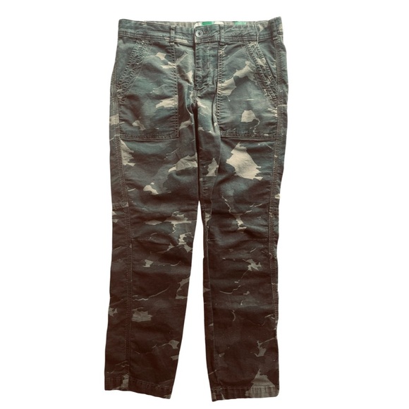 Anthropologie The Wanderer Ankle Pant in Green Camo. Size 28. - Picture 5 of 11